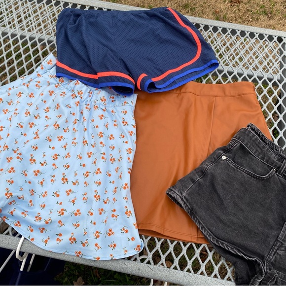 a new day Women's Skirt Set - Blue, Black, Brown, Floral - Picture 2 of 10